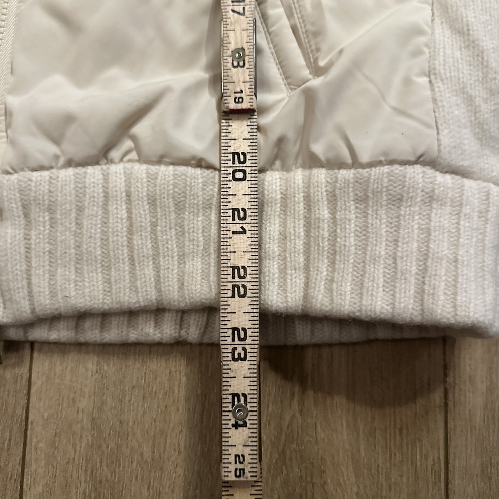 Lauren Ralph Lauren Women's Full Zip Jacket Lambs Wool Sleeves/Trim Designer M - Picture 8 of 10